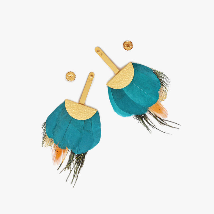Glacier Grecian Earrings