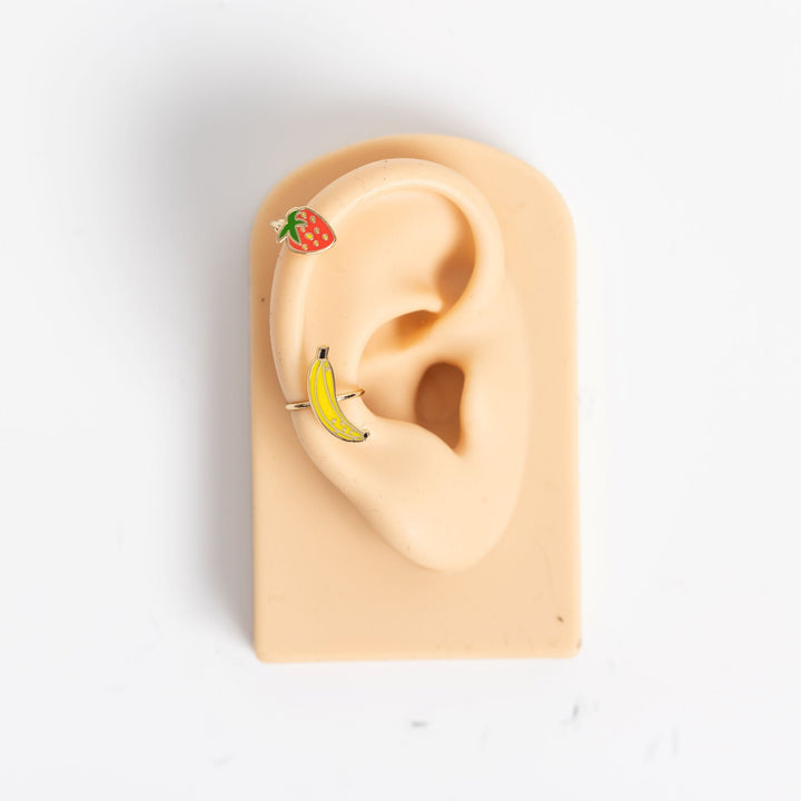 Snake Apple Ear Cuffs