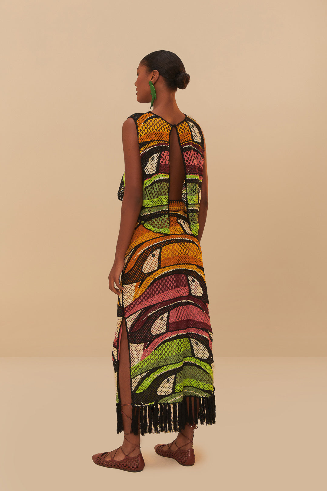 Toucan Tree Crochet Top
