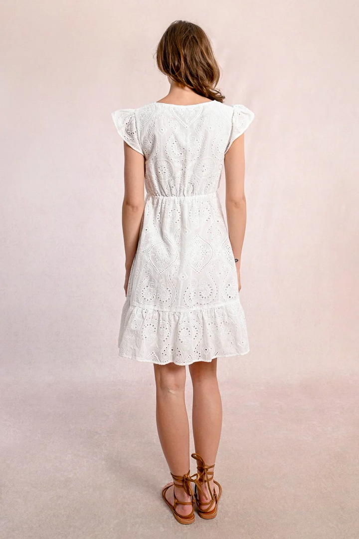 Flutter Shoulder Dress