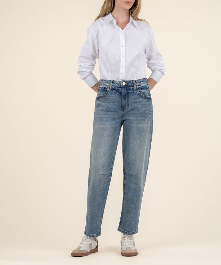 Ashley Hi Rise Slouchy Barrel Jeans