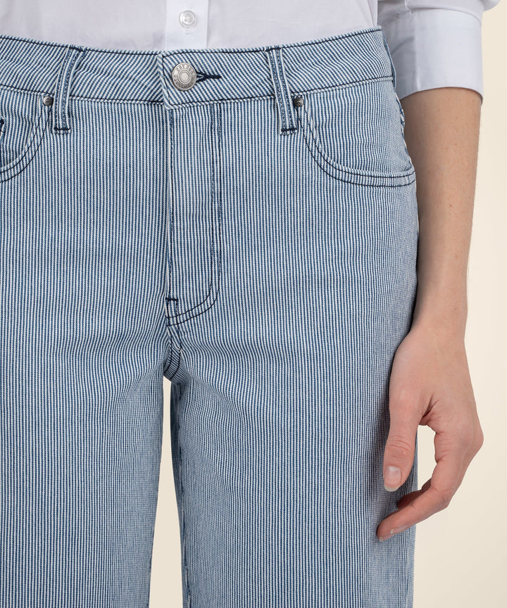 Fay Hi Rise Roll Hem Jeans