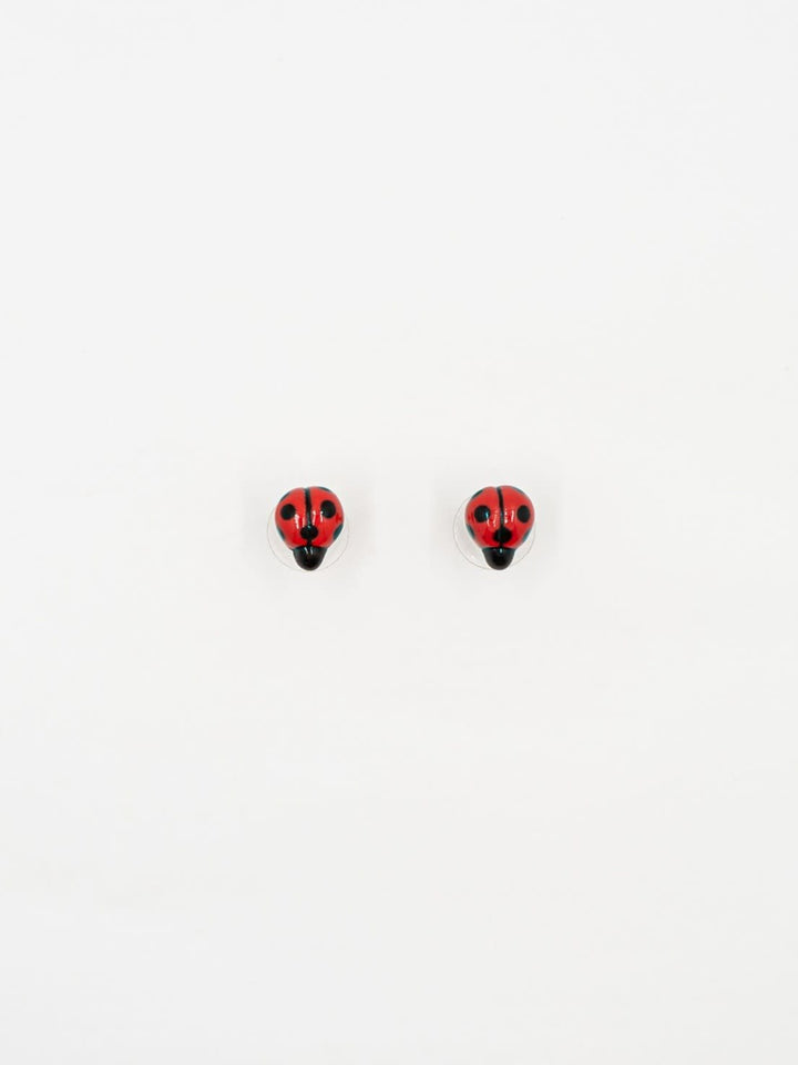 Mini Ladybug Earrings
