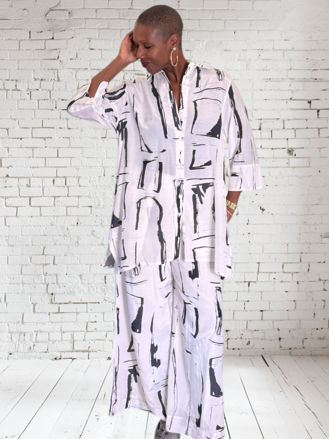 Nova Button Up Blouse
