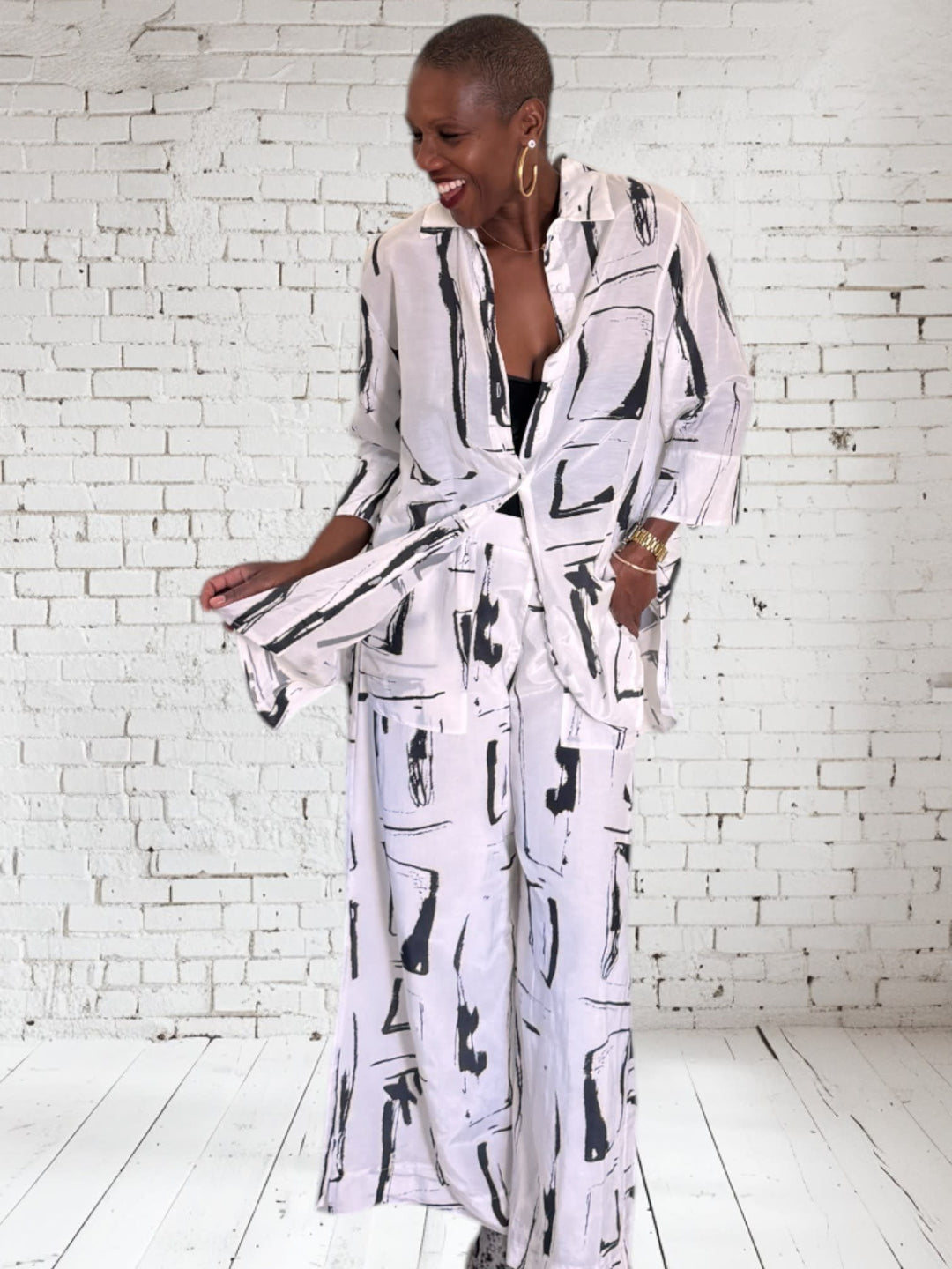 Nova Button Up Blouse