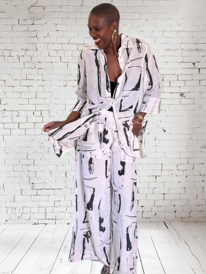 Nova Button Up Blouse