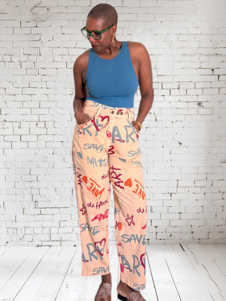Art Graffiti Pant