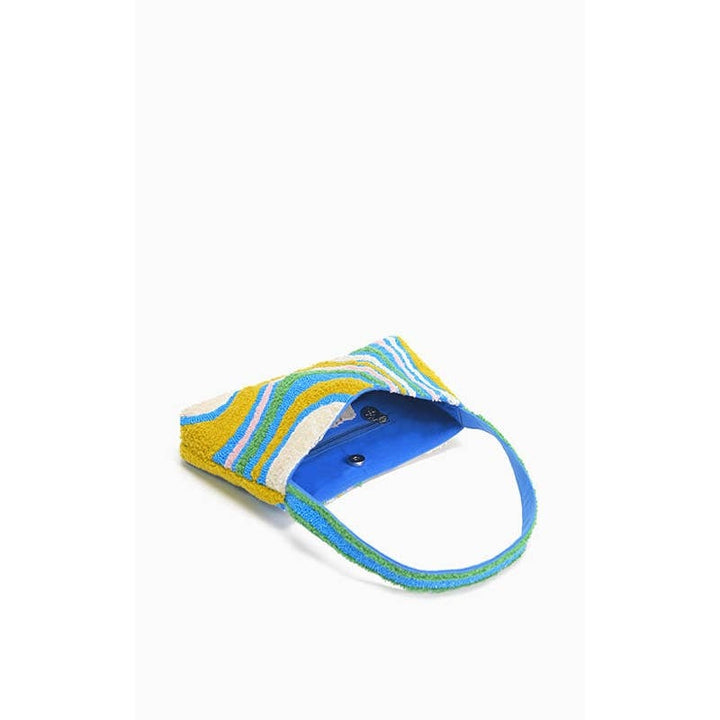 Oceanic Waveform Shoulder Bag
