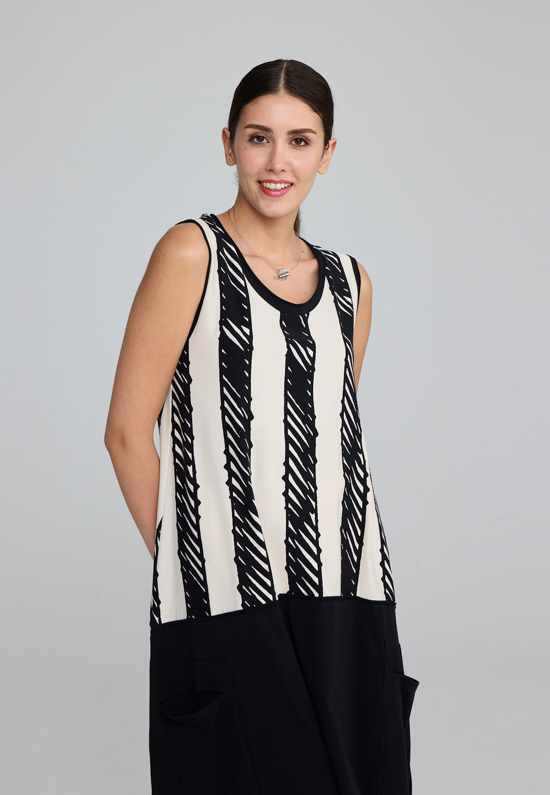 Doodle Bubble Tank Dress