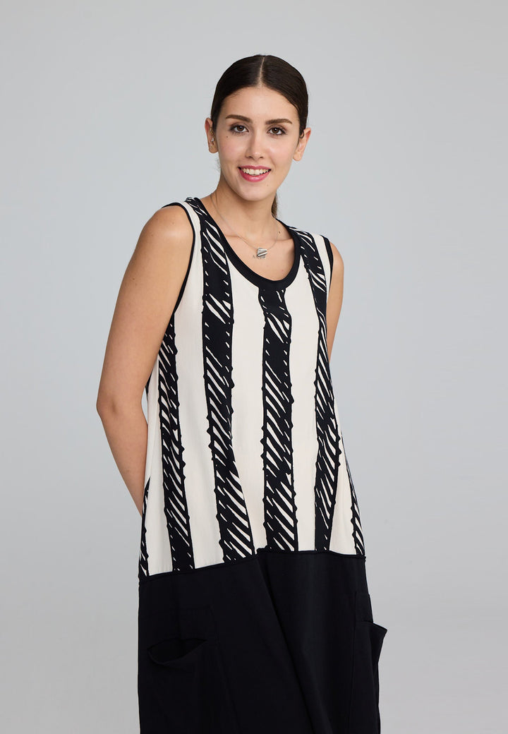 Doodle Bubble Tank Dress