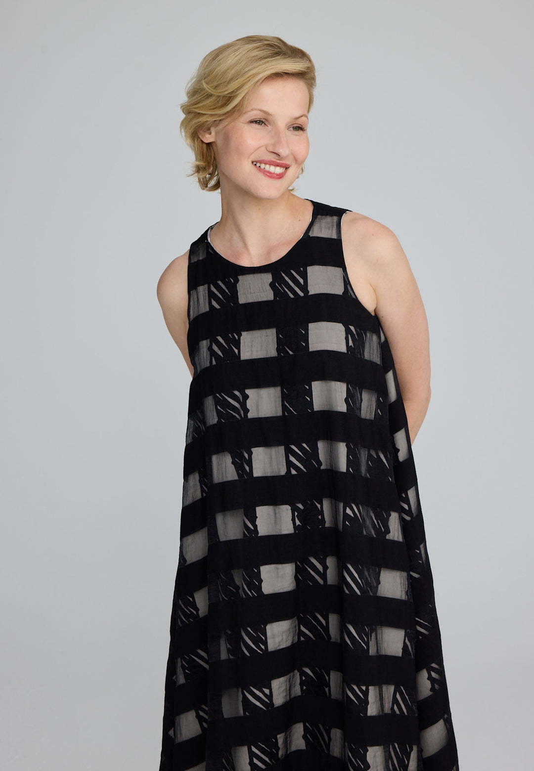 Luukaa Doodle Overlay Dress