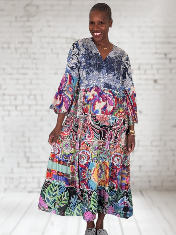 Dibble Tiered Dress