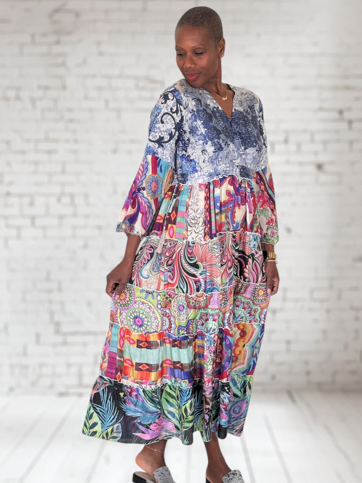 Dibble Tiered Dress