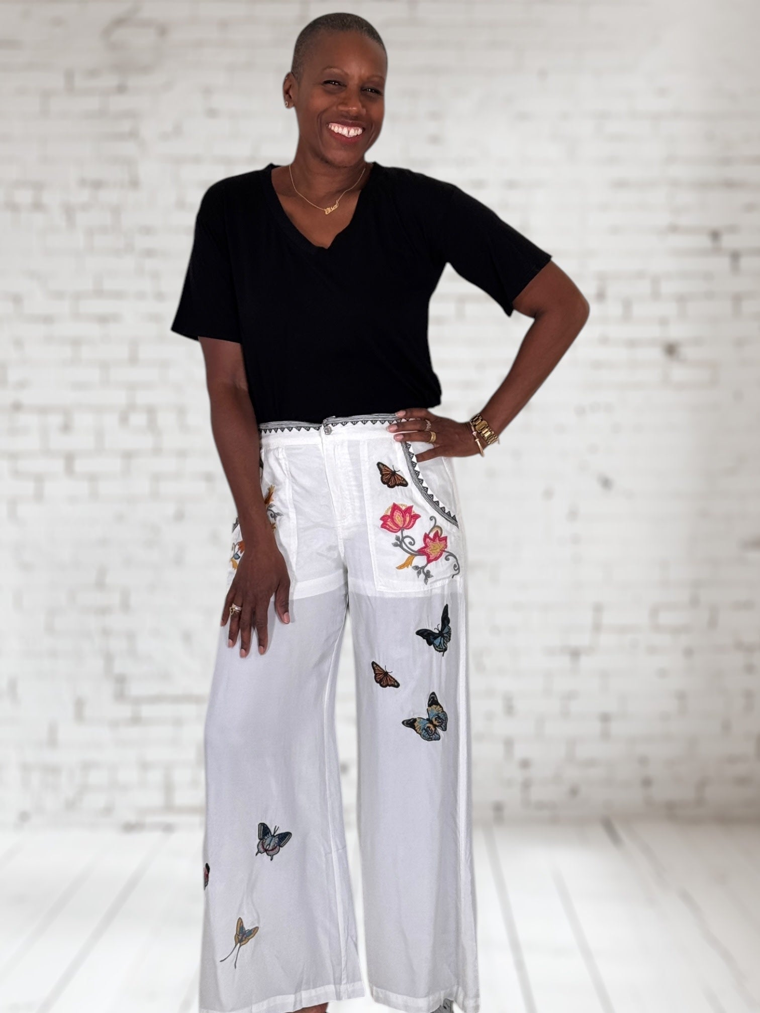 Johnny Was Moesly Borboleta Pant – Squash Blossom Boutique