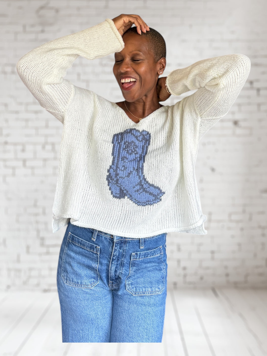 Boots V Sweater