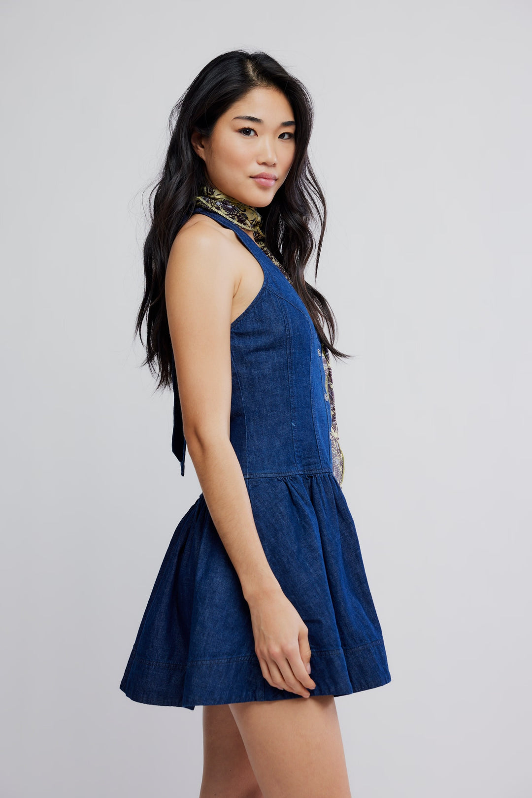 Clean Break Denim Mini