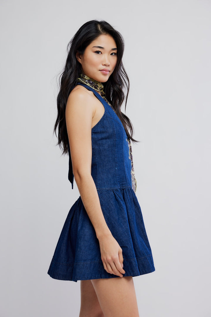 Clean Break Denim Mini
