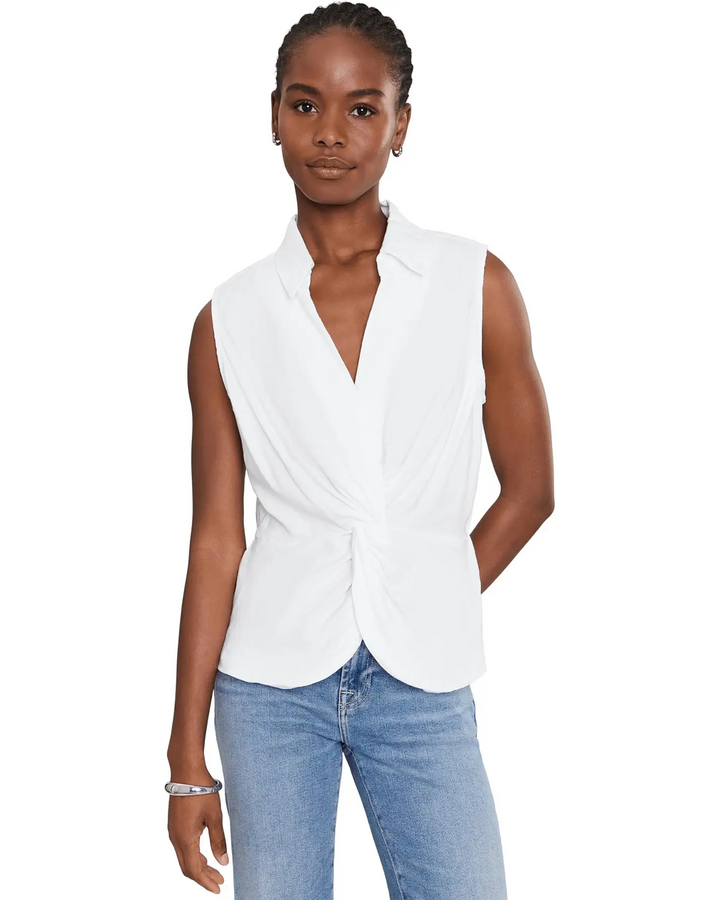 Sara Sleeveless Twist Top