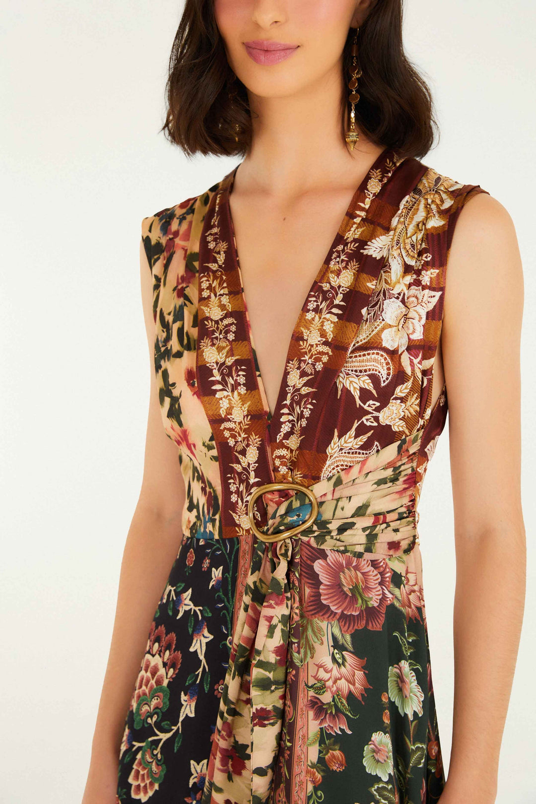 Winter Garden Sleeveless Maxi