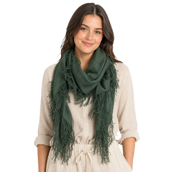Cashmere Blend Midi Scarf