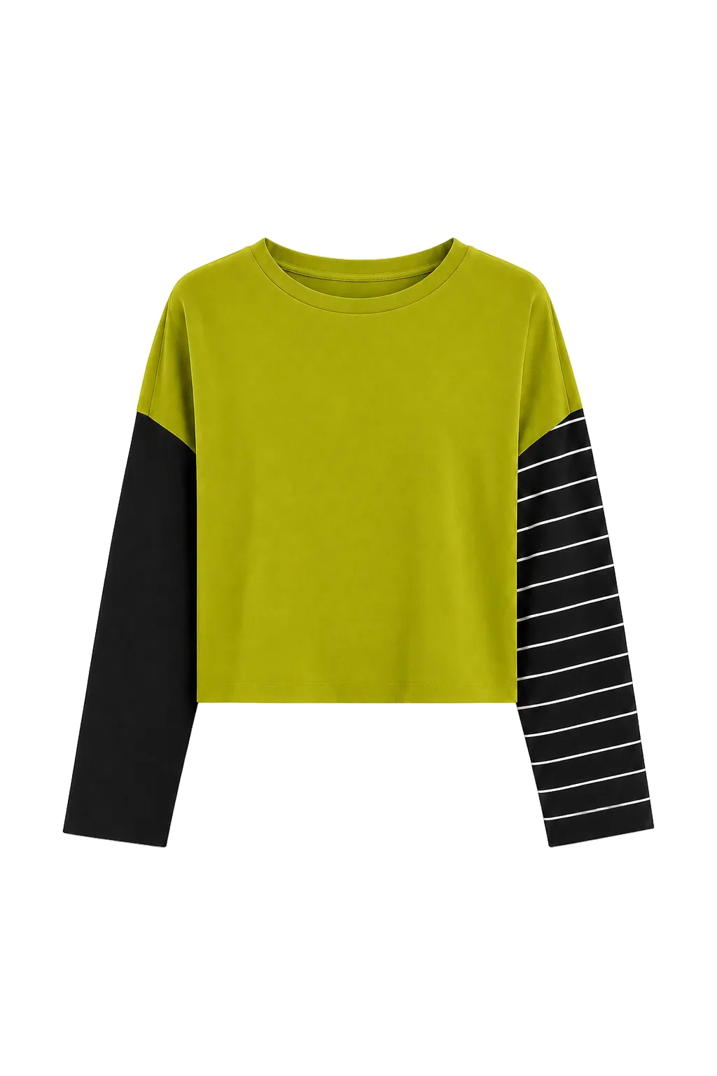Pima Mixed Boxy Shirt