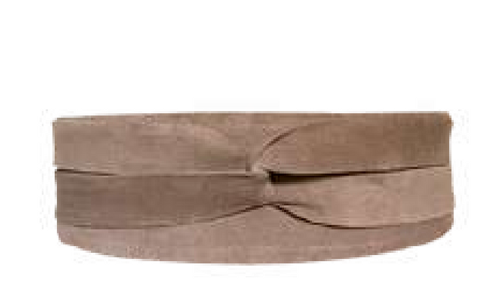 Suede Wrap Belt