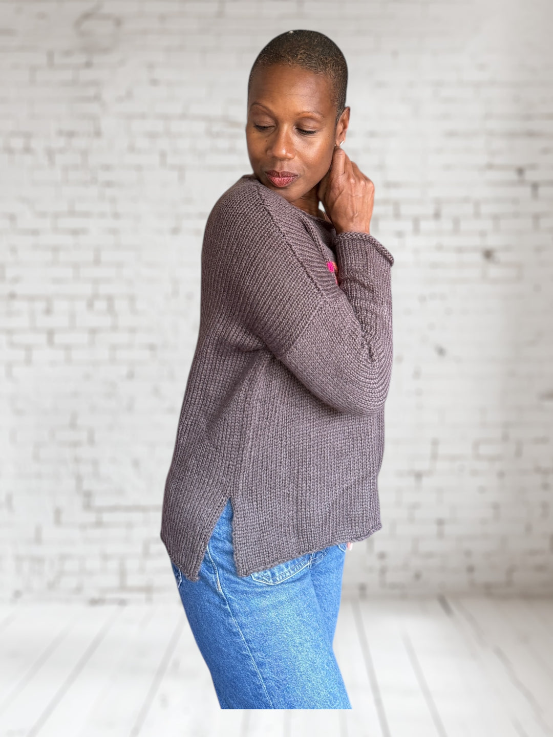 Thankful Multi Crew Sweater