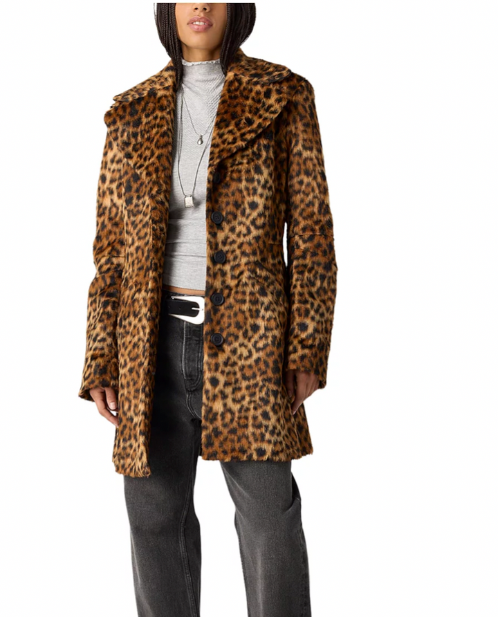 Delancy Leopard Lady Coat