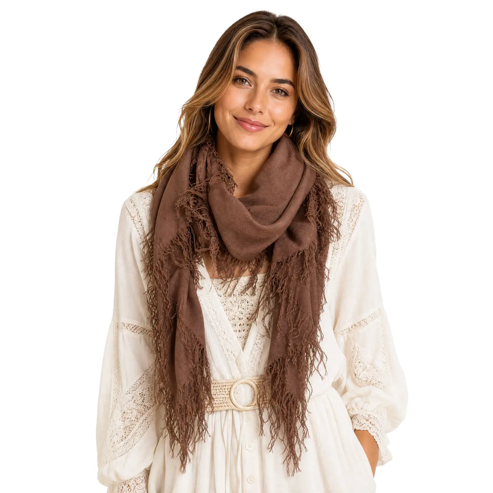 Cashmere Blend Midi Scarf
