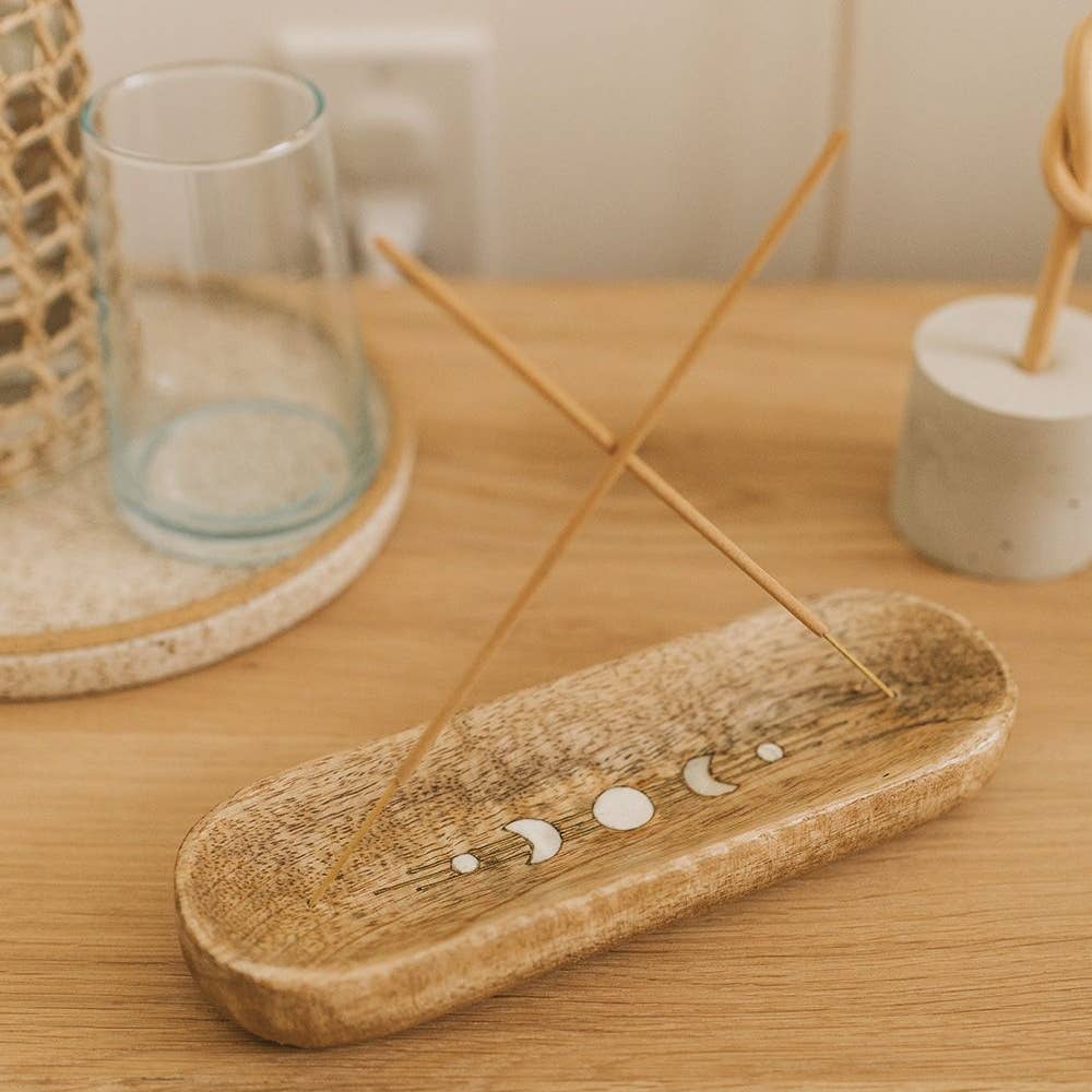 Indukala Moon Phase Incense Holder