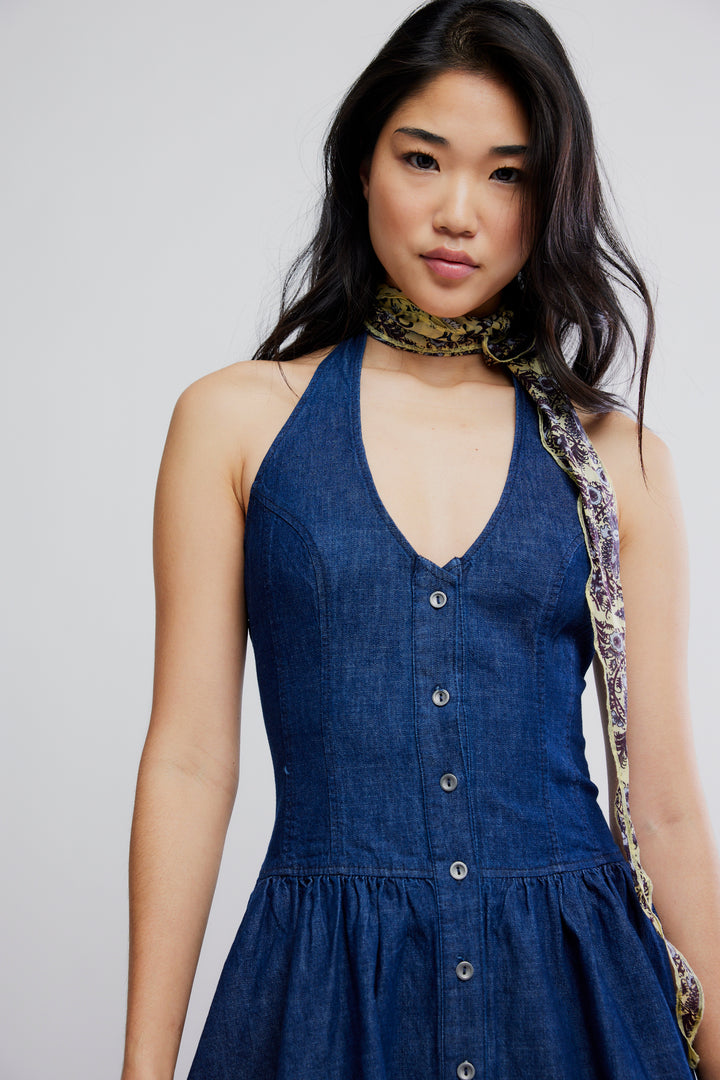 Clean Break Denim Mini