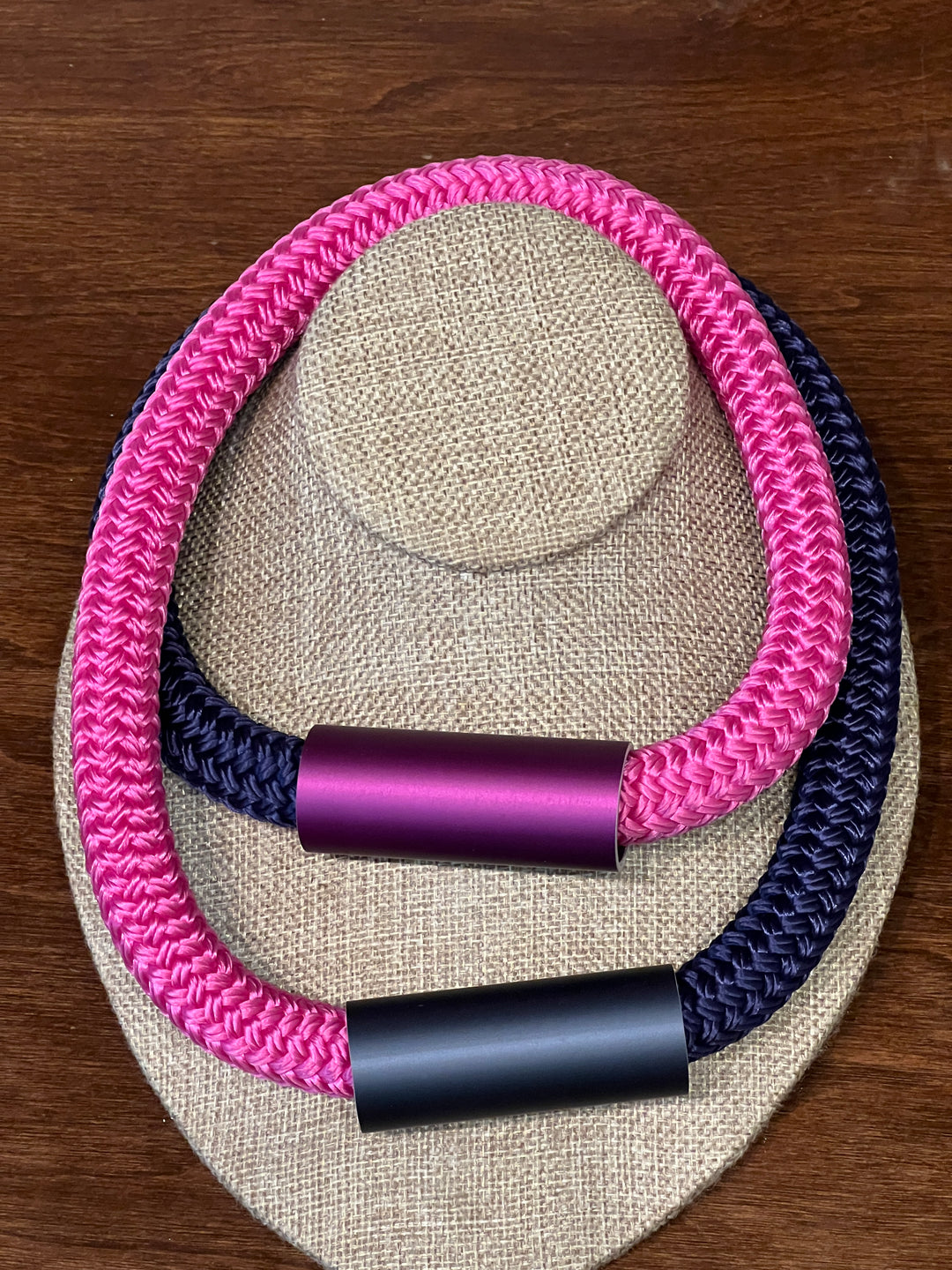 Aluminum Cylinder Necklace