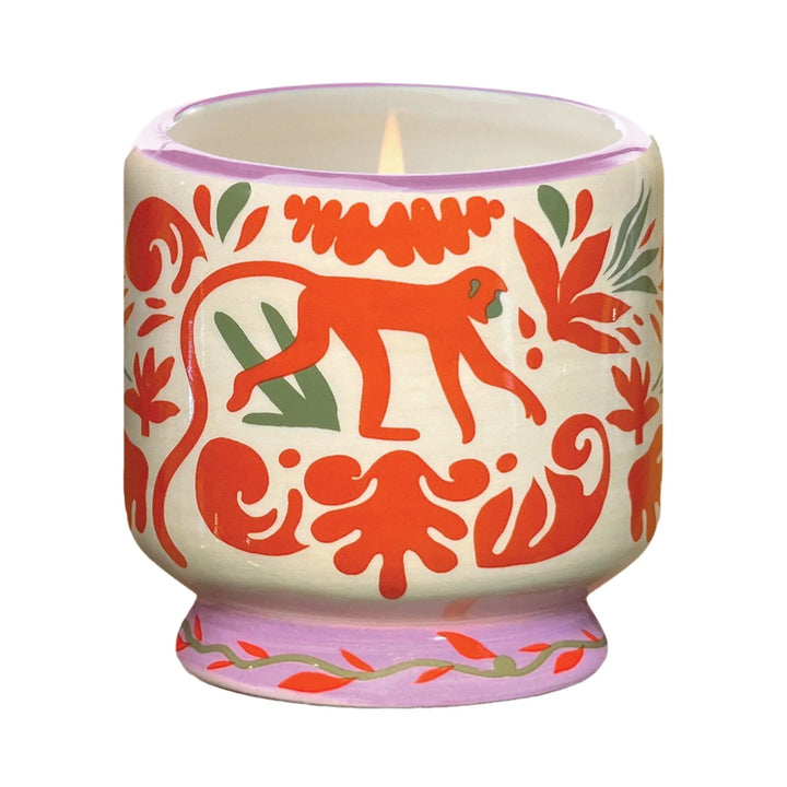 Dopo Hand Painted Candle