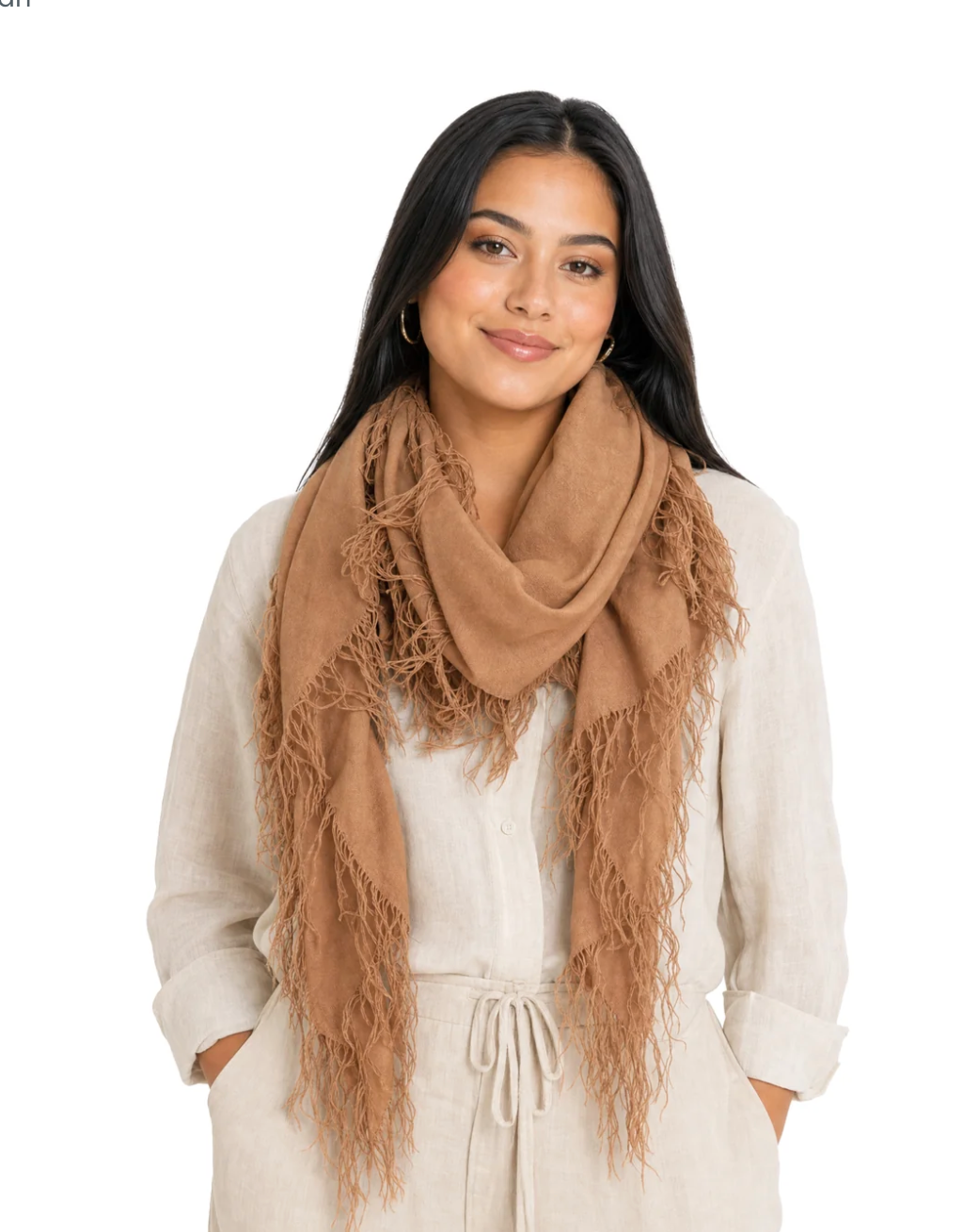Cashmere Blend Midi Scarf