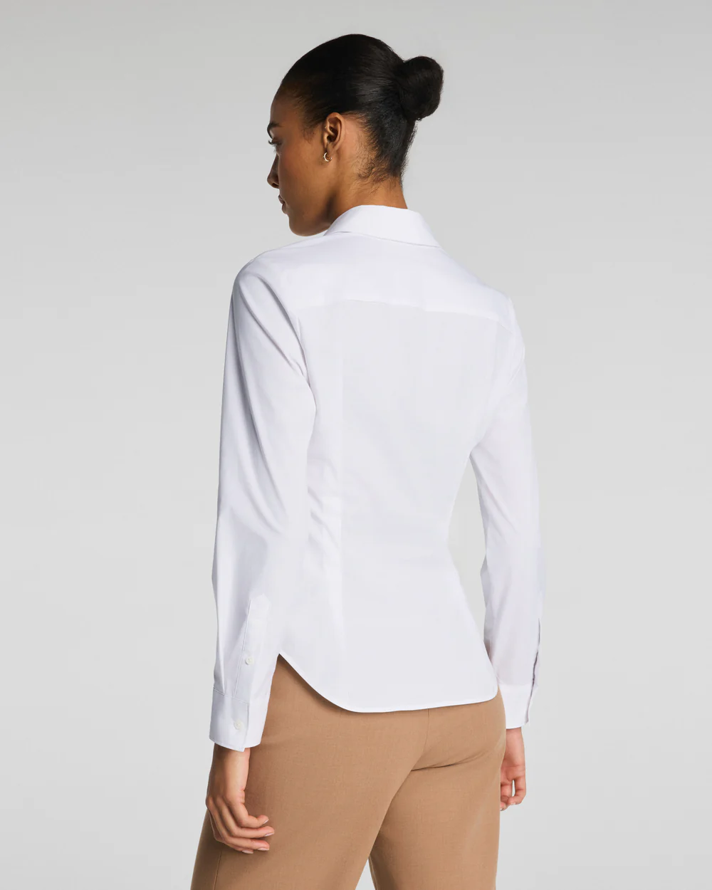 Poplin No Gape Button Down