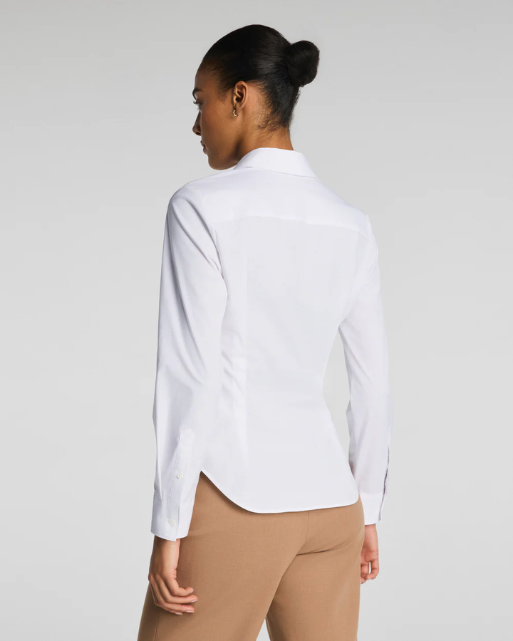 Poplin No Gape Button Down