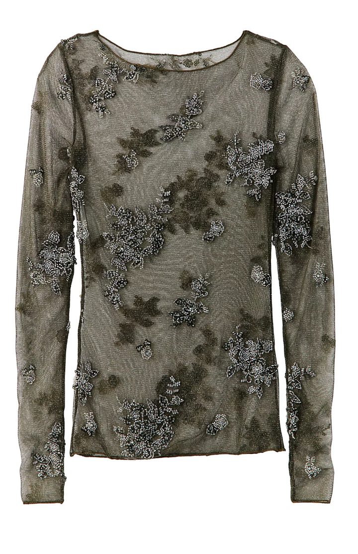 Talk To Me Embellished Top