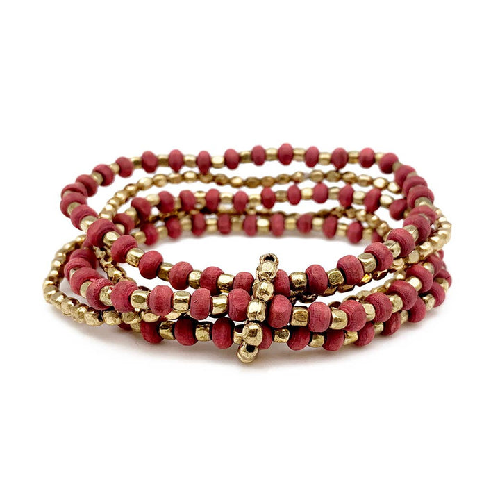 Sachi Mulberry Mix Bracelet