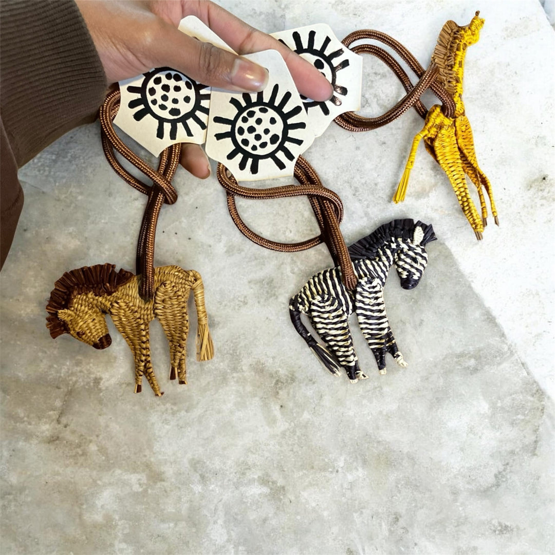 Woven Bag Charm