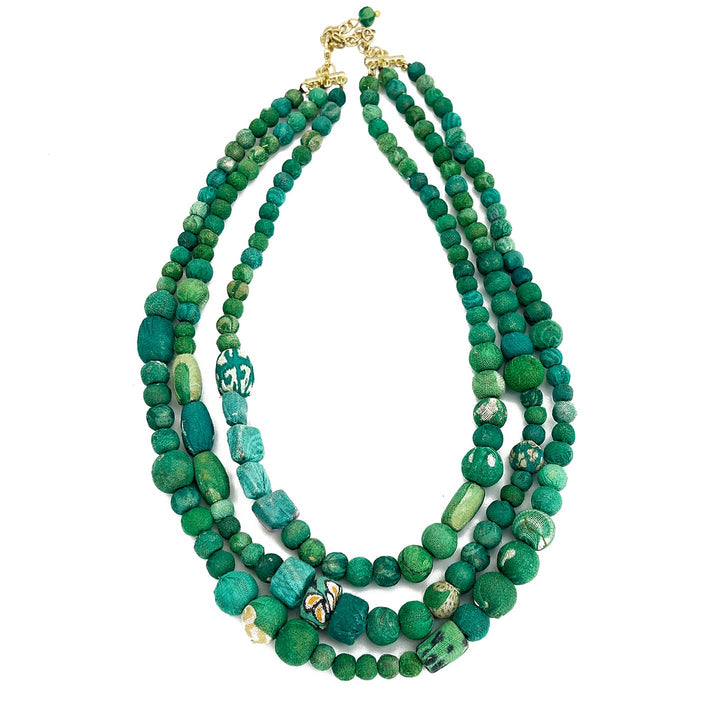Aasha Trinity Monochrome Layer Necklace
