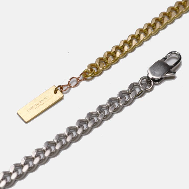 5mm Brass Chain Bracelet
