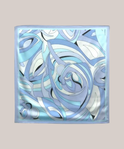 Abstract Silky Scarf
