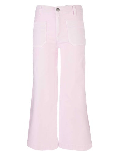 Meg Hi Rise Wide Patch Pocket Jeans
