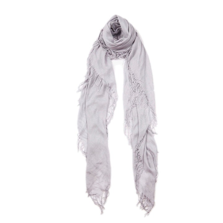 Blue Pacific Tissue Solid Scarf