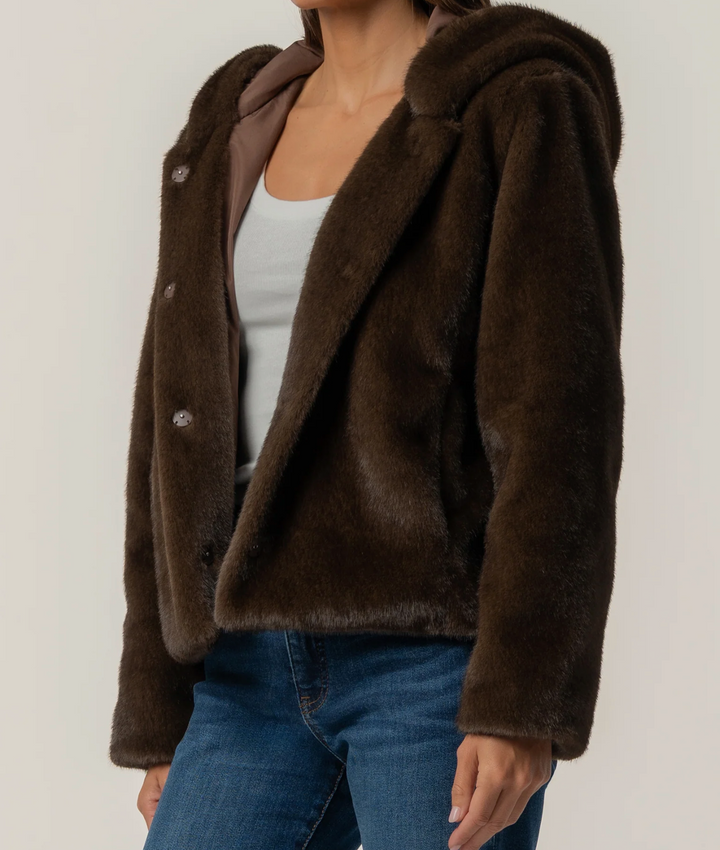 Saskia Faux Fur Jacket