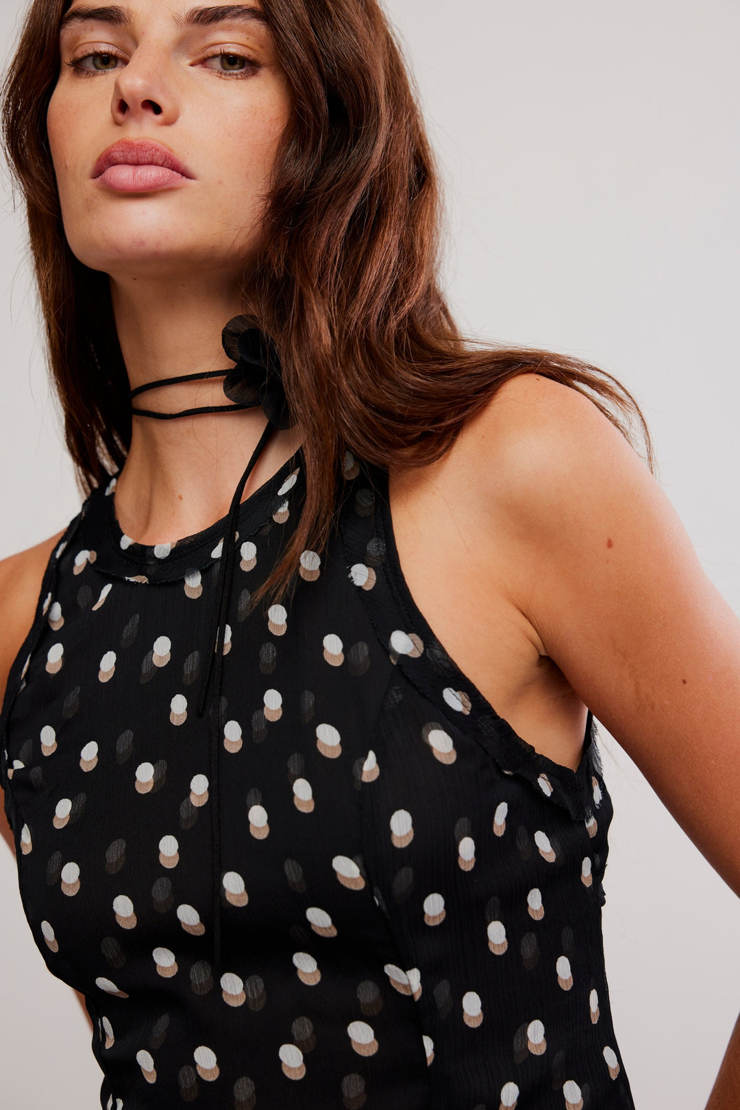 Raven Printed Mini Dress