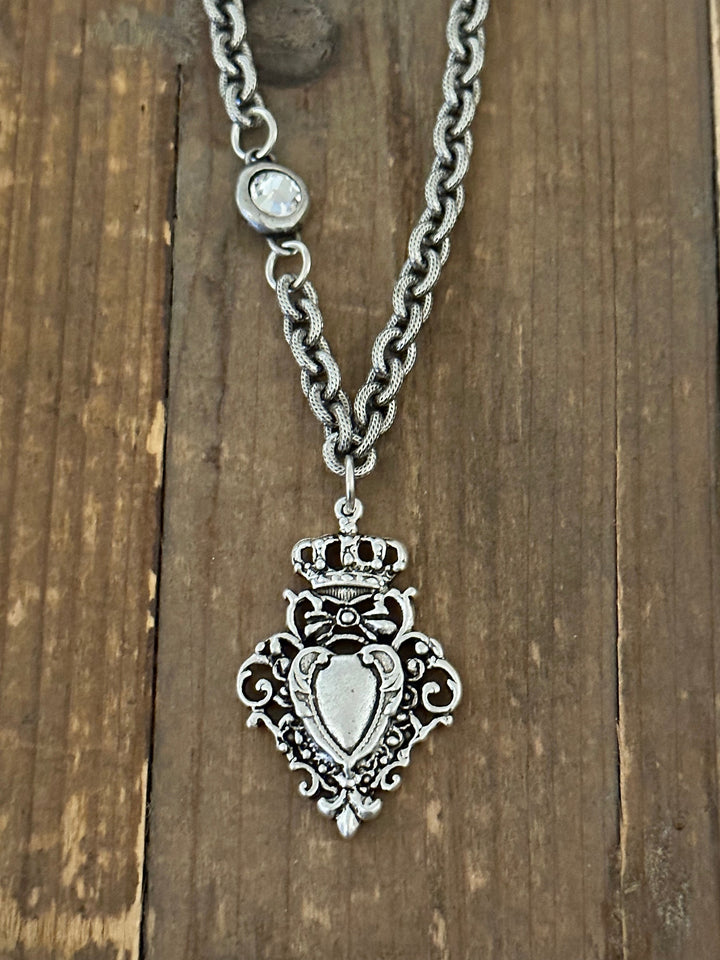 Queen of Hearts  Pendant Necklace