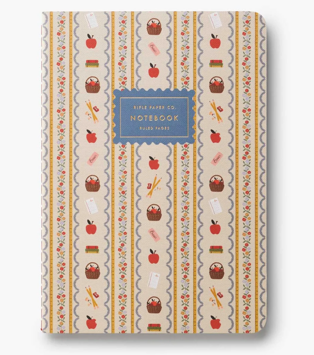 Set of 3 Schoolhouse Notebooks