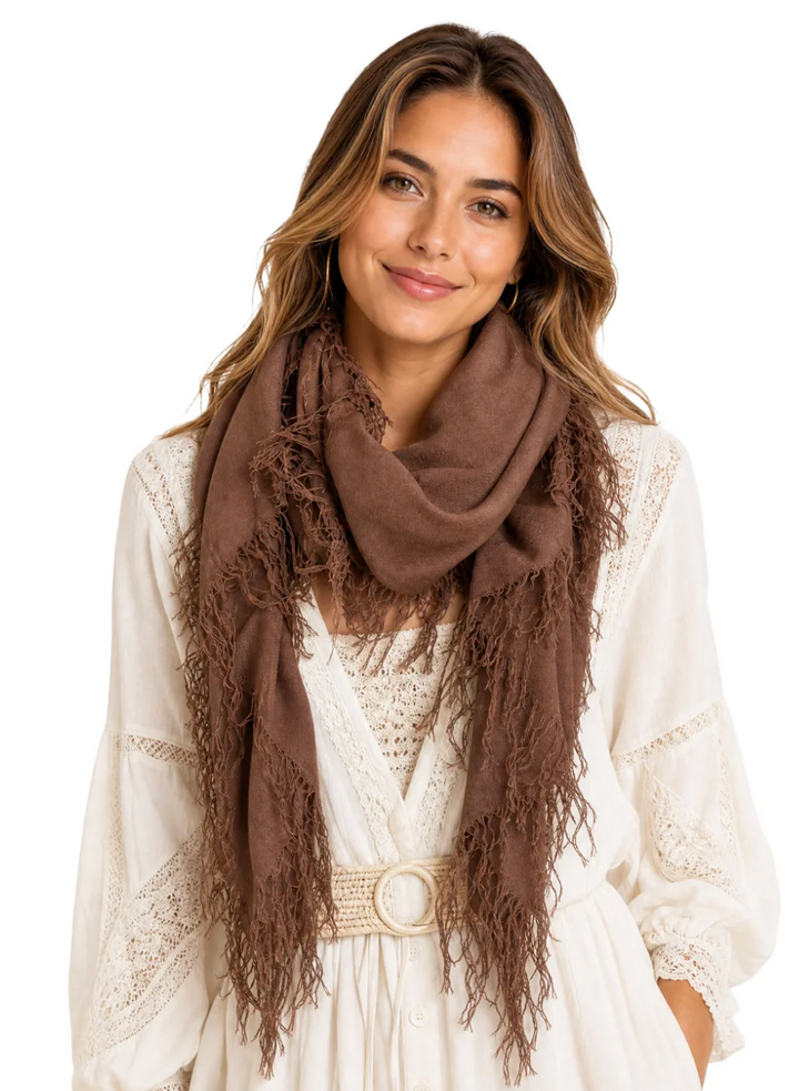Cashmere Blend Midi Scarf