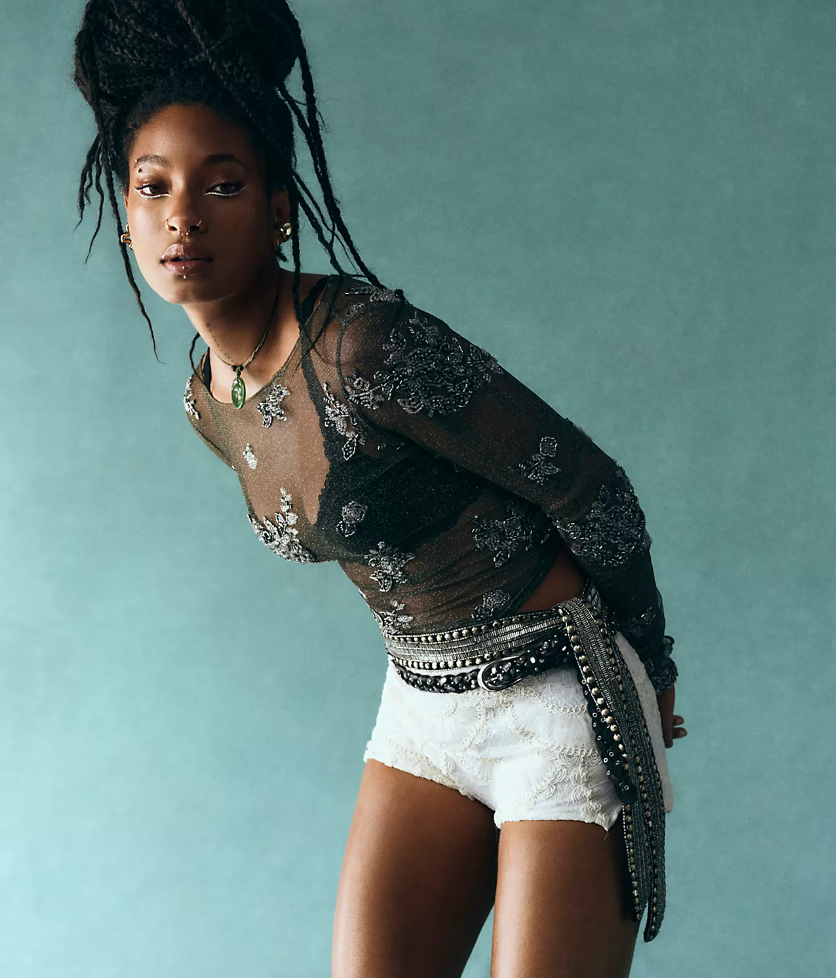 Talk To Me Embellished Top